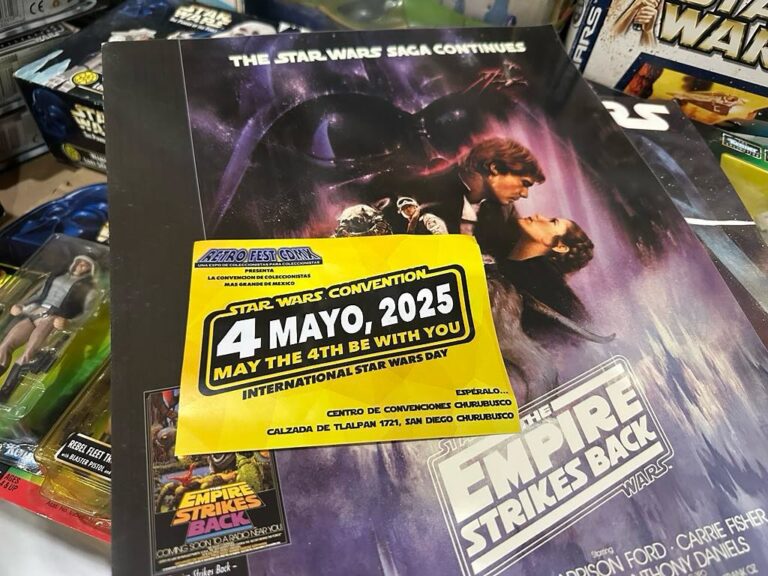 Star Wars tomará la CDMX con convención gratuita repleta de coleccionables y voces icónicas