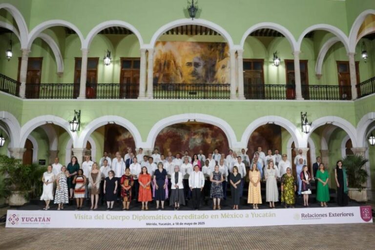 Yucatán presenta su potencial de inversión y desarrollo a diplomáticos acreditados en México