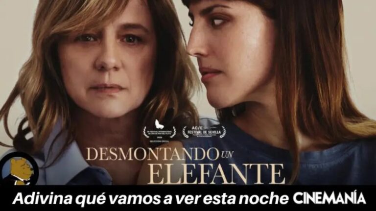 Emma Suárez, siempre soberbia en Desmontando un elefante