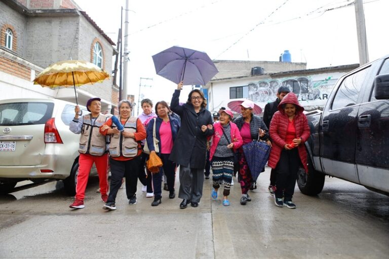 En cinco meses suman 50 calles pavimentadas en la Zona Norte de Ecatepec