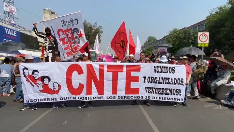 Espera Claudia Sheinbaum acuerdo con la CNTE