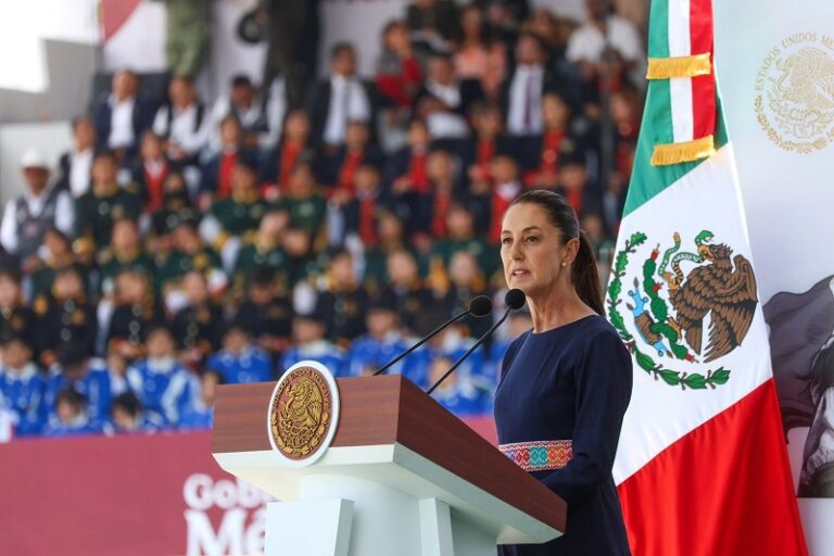 “El 5 de mayo nos recuerda que el presente y el futuro de México es ser una nación libre, independiente y soberana”: presidenta Claudia Sheinbaum