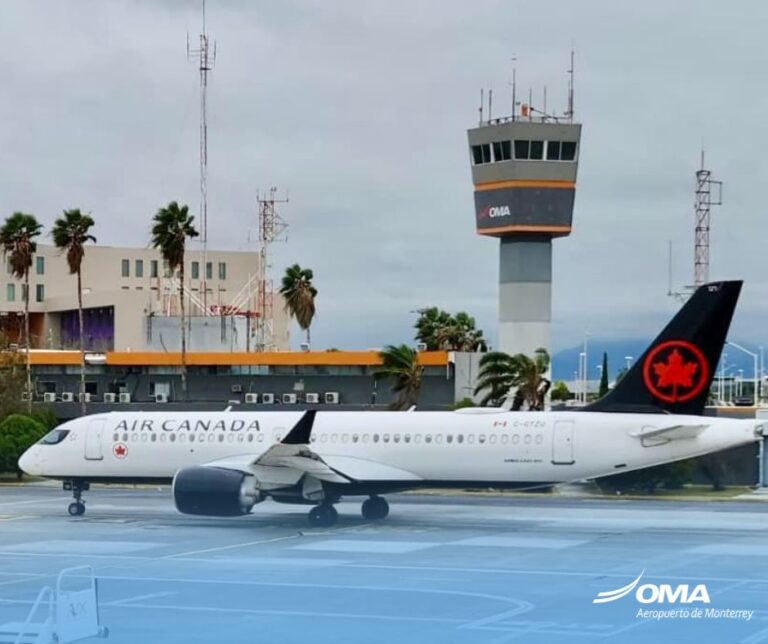 Nuevo León y Air Canada consolidan la ruta Monterrey–Toronto