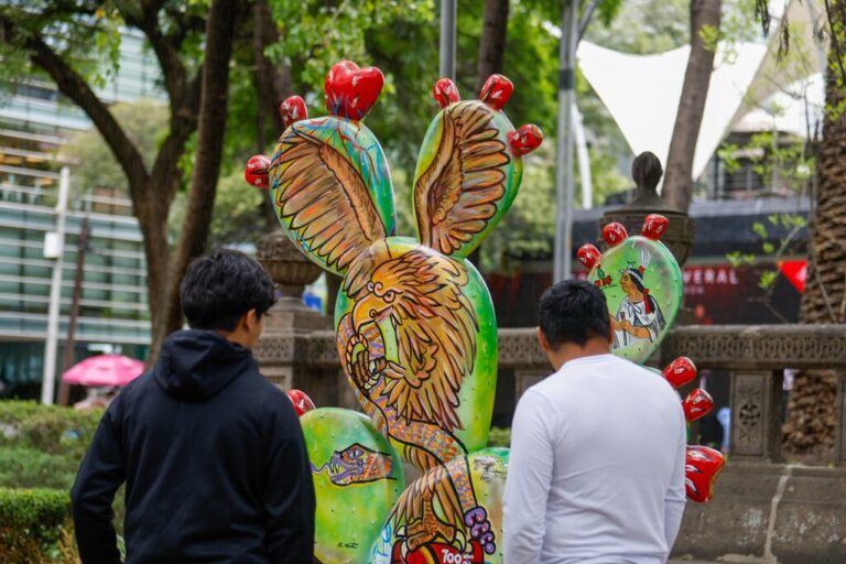 “Nopalera en el Corazón” transforma Reforma en un corredor de identidad mexicana