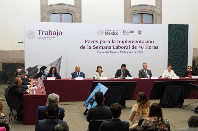 CDMX respalda jornada laboral de 40 horas con enfoque social y económico justo