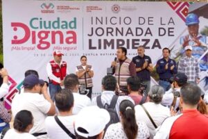 Eduardo Ramírez da inicia a la Jornada de Limpieza “Ciudad Digna”