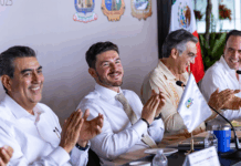 Gobernadores de Tamaulipas, Nuevo León y Coahuila acuerdan reforzar seguridad en la región