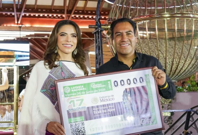 Gobierno de Chiapas y Lotería Nacional dignifican el legado de la Reina Roja