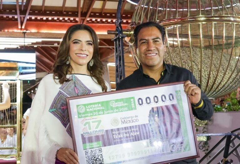 Gobierno de Chiapas y Lotería Nacional dignifican el legado de la Reina Roja
