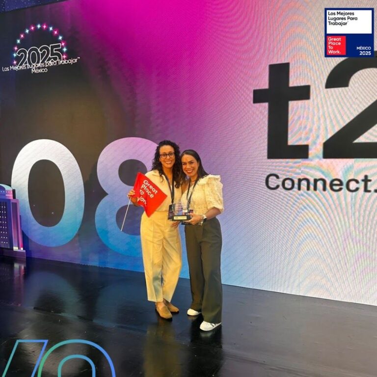 t2ó México entra al Top de las Mejores Empresas para Trabajar