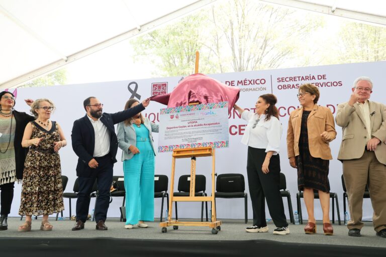Inicia construcción de la Utopía Ceylán en Azcapotzalco como parte de un modelo de ciudad inclusiva