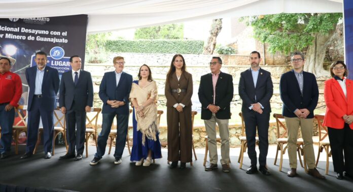 Libia Dennise refrenda compromiso con el sector minero de Guanajuato