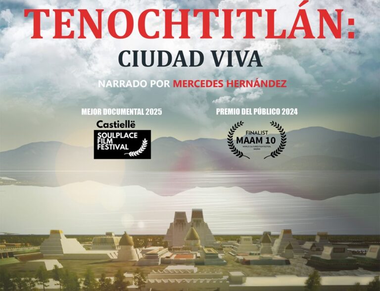 No te pierdas la serie documental ‘Tenochtitlan: Ciudad viva‘ por el Canal Once