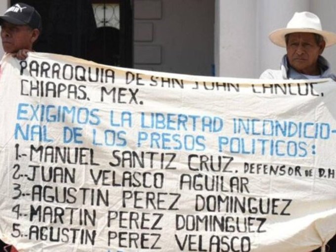 ONU exige liberación de cinco indígenas encarcelados en Chiapas