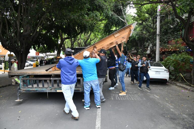 Operativo en Benito Juárez promete espacios seguros, limpios y libres de invasores