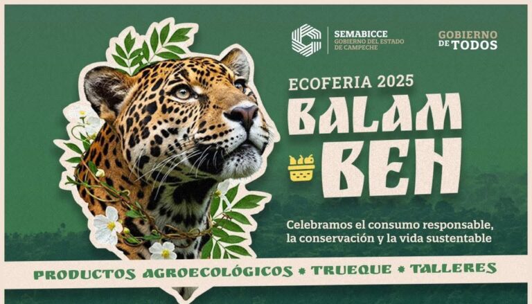 Realizan la primera «EcoFeria Balam Beh» en Campeche