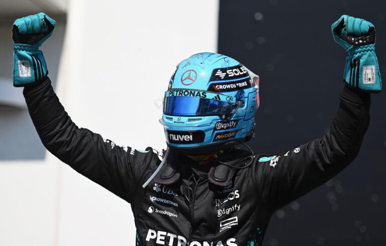 Russell gana en Canadá tras impactante choque entre los pilotos de McLaren
