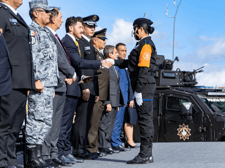 Samuel García fortalece la Fuerza Civil con nuevos policías
