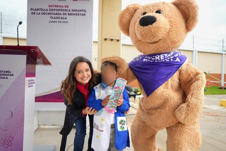 Entrega Secretaría de Bienestar plantillas ortopédicas a 167 niñas y niños