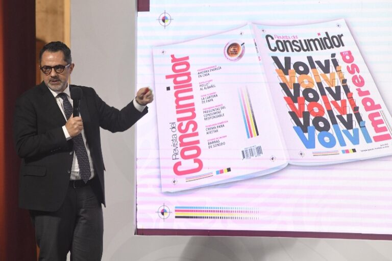 El precio promedio de la canasta básica, por debajo de la meta de 910 pesos en todo el país: Profeco