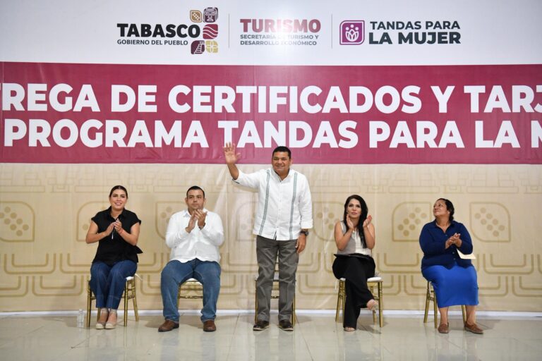 ‘Tandas para la Mujer‘ suma más de 6 mil 500 beneficiarias en todo Tabasco