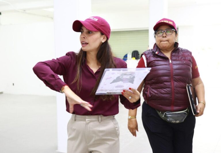 Supervisa Ana Paty Peralta progreso en las nuevas oficinas de Atención Ciudadana