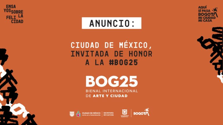 Bogotá y CDMX unen fuerzas para transformar el arte y el espacio público