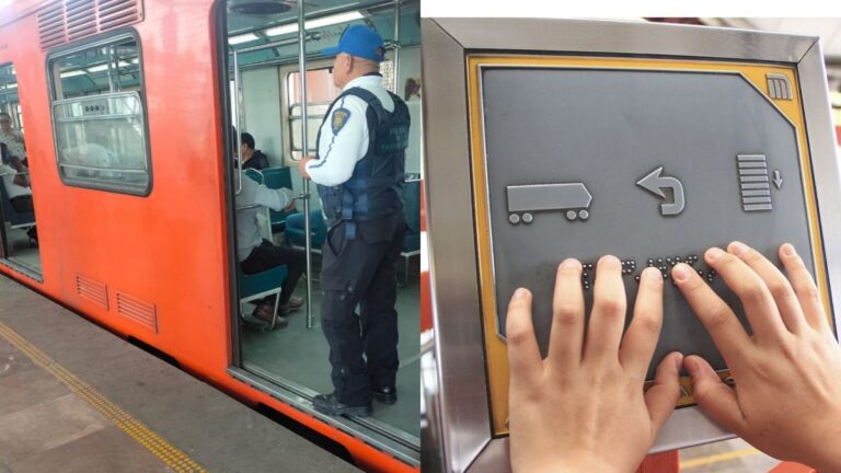 Capacitarán a policías y personal del Metro para evitar discriminación a débiles visuales