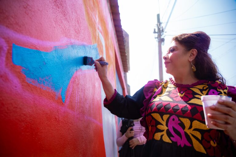 Clara Brugada inicia obras históricas en San Gregorio con consulta ciudadana abierta