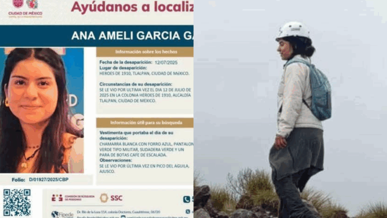 Crece la búsqueda de Ana Ameli en el Ajusco; sospechan posible trampa o engaño