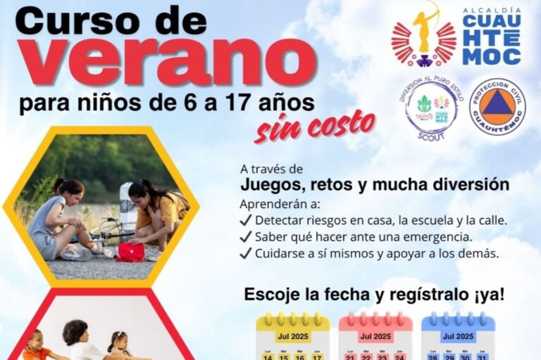 Deportivo Cuauhtémoc se convierte en centro de formación para futuros rescatistas