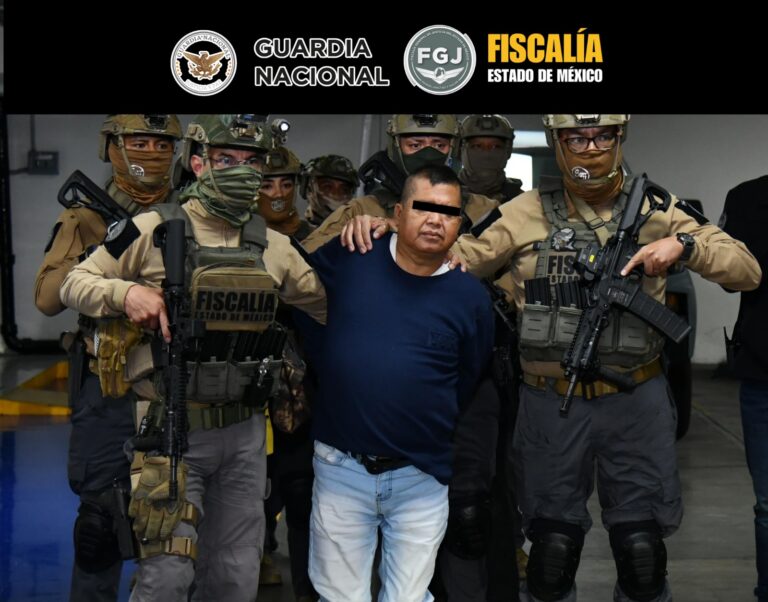 Detienen a 'El Mimoso', por despojo y extorsión en Edomex