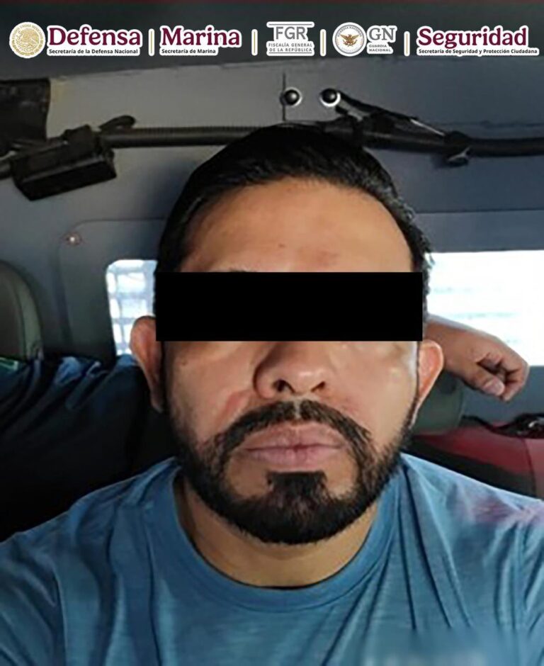 Detienen en Jalisco a Ulises Pinto, alias “El Mamado” o “El 88”, presunto líder de La Barredora