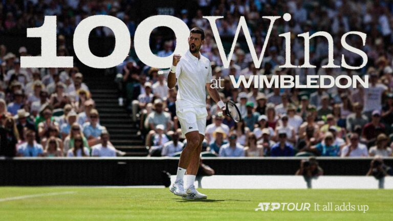 Djokovic alcanza las 100 victorias en Wimbledon y va por el título 25