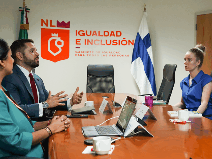 Finlandia y Nuevo León fortalecen vínculos en materia de igualdad e inclusión