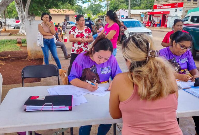 IMEC lleva servicios médicos y asesoría gratuita a mujeres en comunidades rurales de Campeche