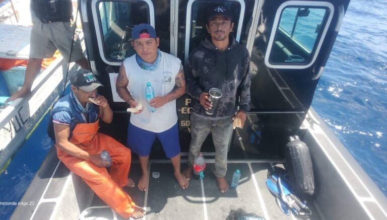 Localizan a los pescadores perdidos en Sisal, Yucatán