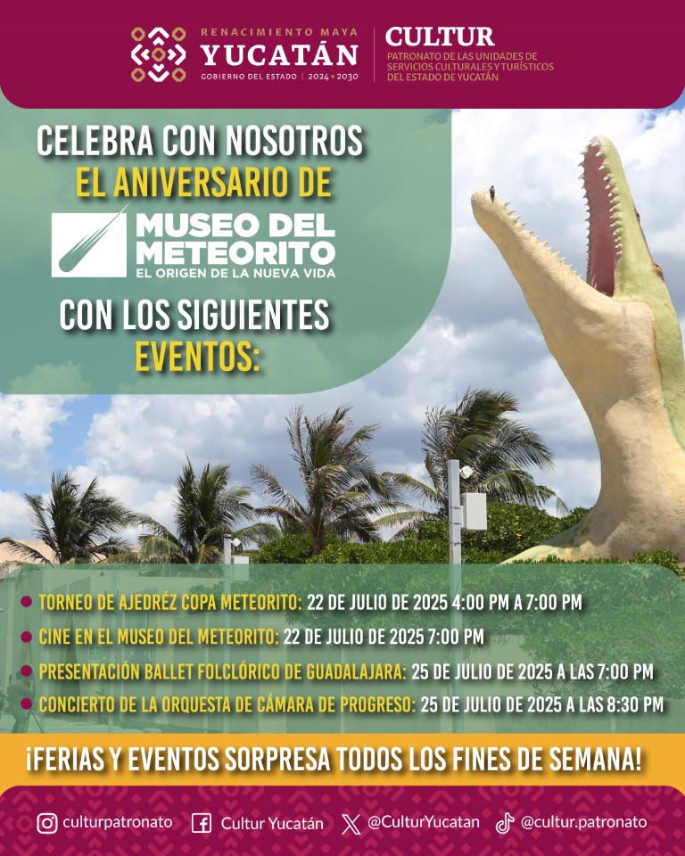 Museo del Meteorito invita a celebrar su tercer aniversario