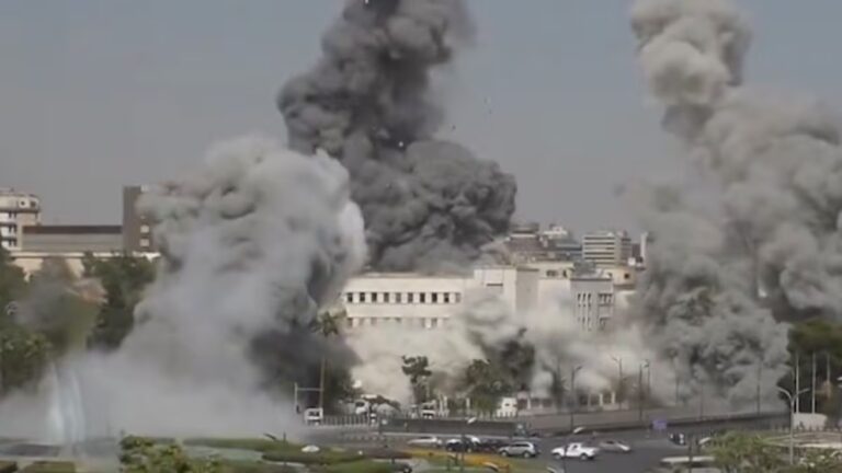 Lanza Israel ataque contra Siria con bombardeo en Damasco