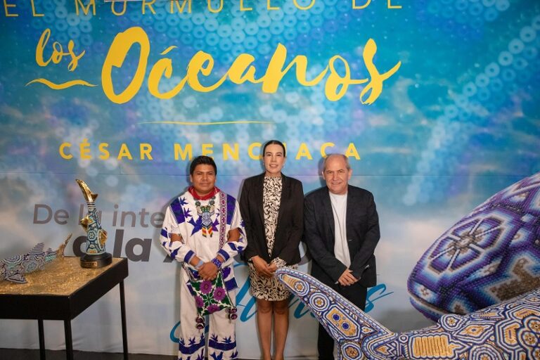 “El Murmullo de los Océanos”, una exposición de la vida marina que genera conciencia ambiental llega a Punto México
