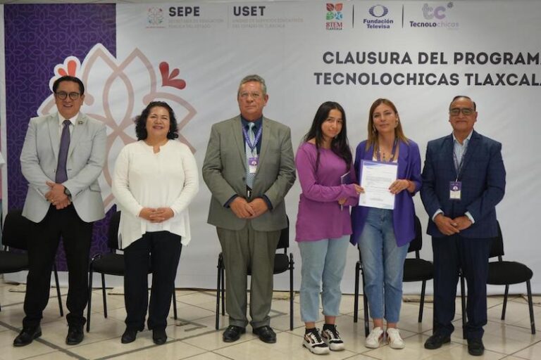 Concluye en Tlaxcala cuarto bloque de “Tecnolochicas Tlaxcala”; 100 alumnas se capacitan en robótica e inteligencia artificial