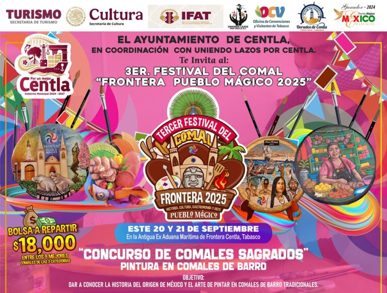 Alistan el Tercer Festival del Comal 2025