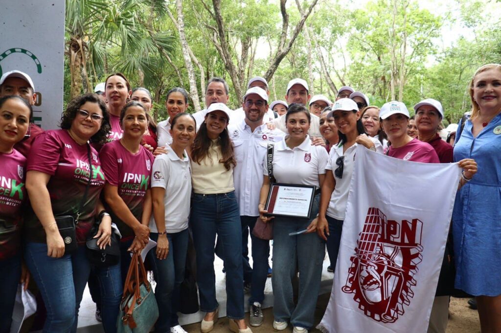Óscar Rébora encabeza la conmemoración del 30° aniversario del Parque Ecológico Kabah