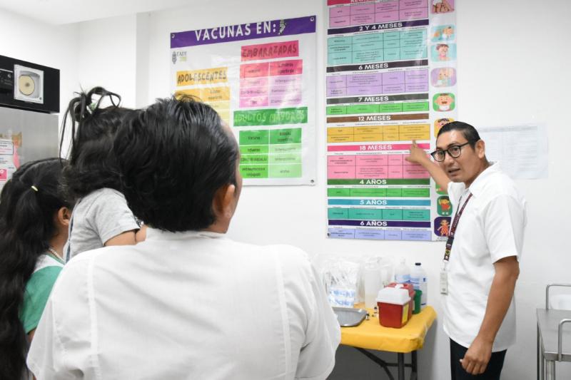 Yucatán refuerza sus acciones preventivas contra el sarampión