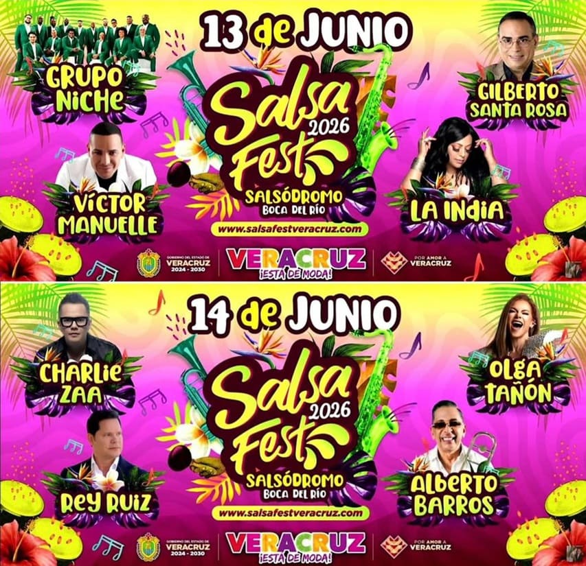 Presentan la cartelera oficial del Salsa Fest 2026 