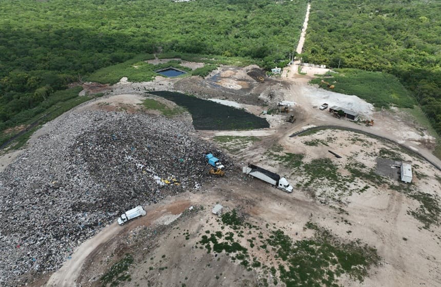 Denuncian ante Profepa presuntas irregularidades ambientales en el basurero de Kanasín