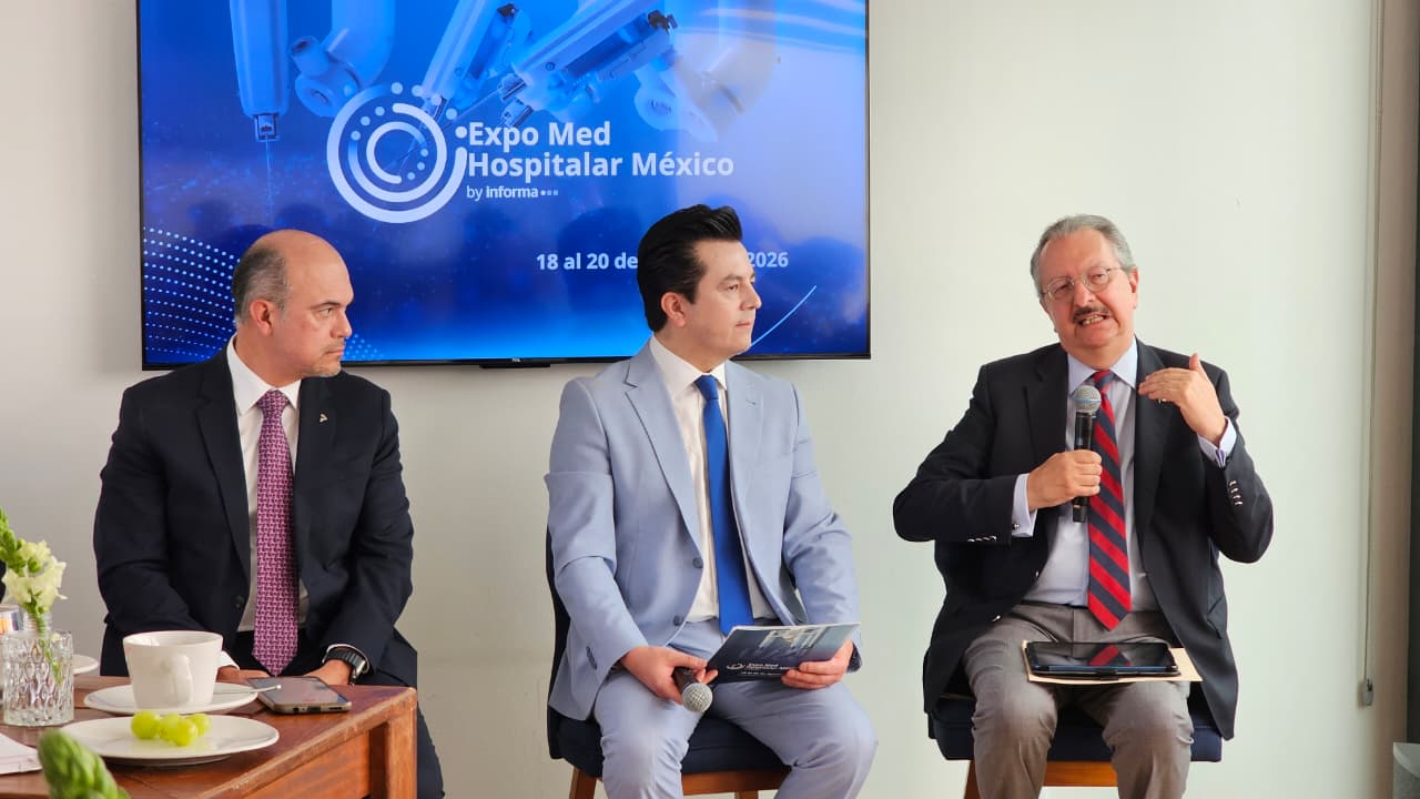 Presentan Expo Med Hospitalar México 2026